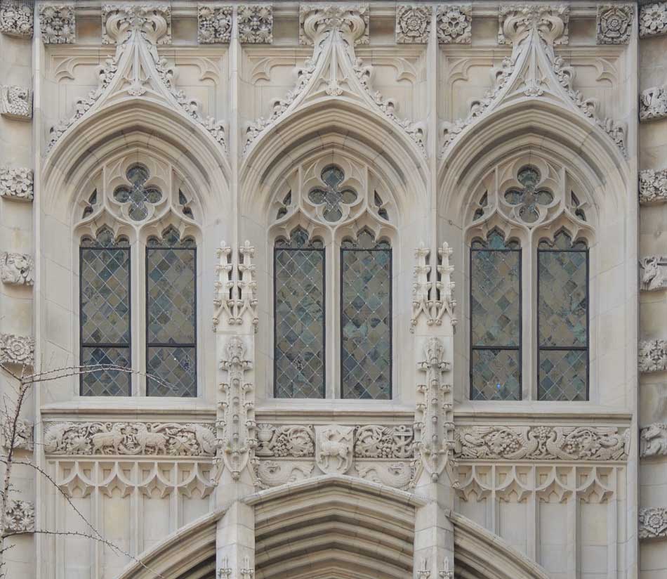 Central Presbyterian Church west windows